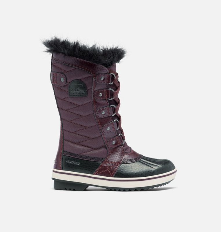 Kids Snow Boots Purple/Black - Sorel Youth Tofino™ II - 693041-QUD